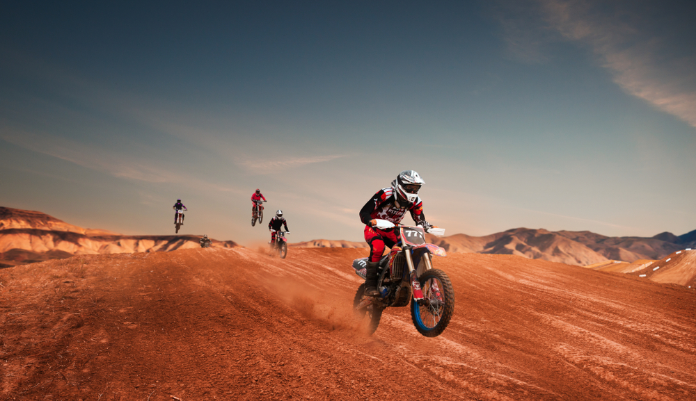 Desktop Dirt Bike Riding