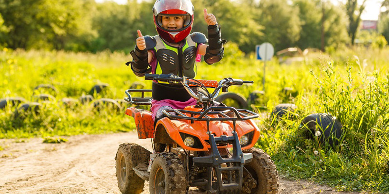 Kids ride hotsell on quad