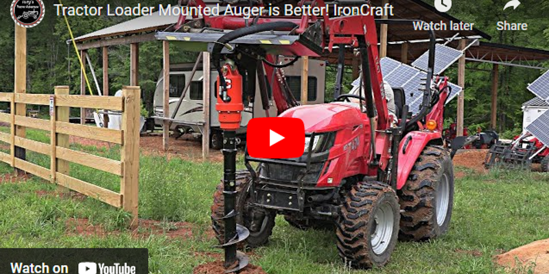 Discover the Tractor Loader Mounted Auger Tractor Ranch Company Phoenix, AZ  (602) 734-9944