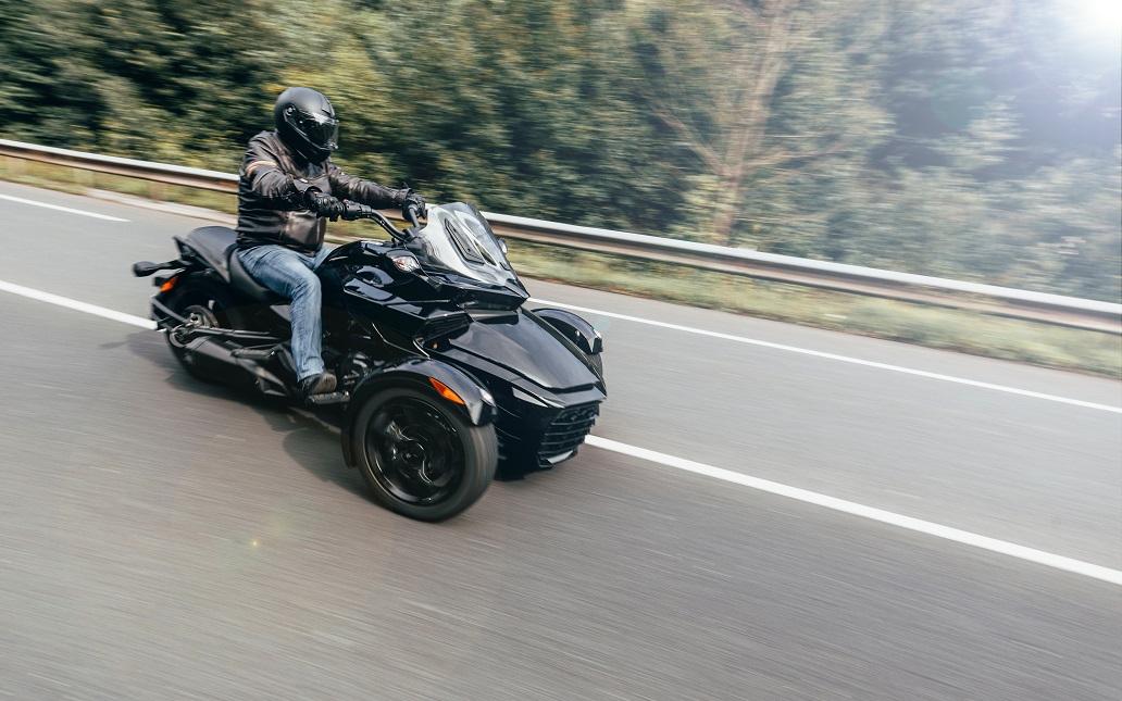 Hot Three Wheeled Motorcycle (Black)