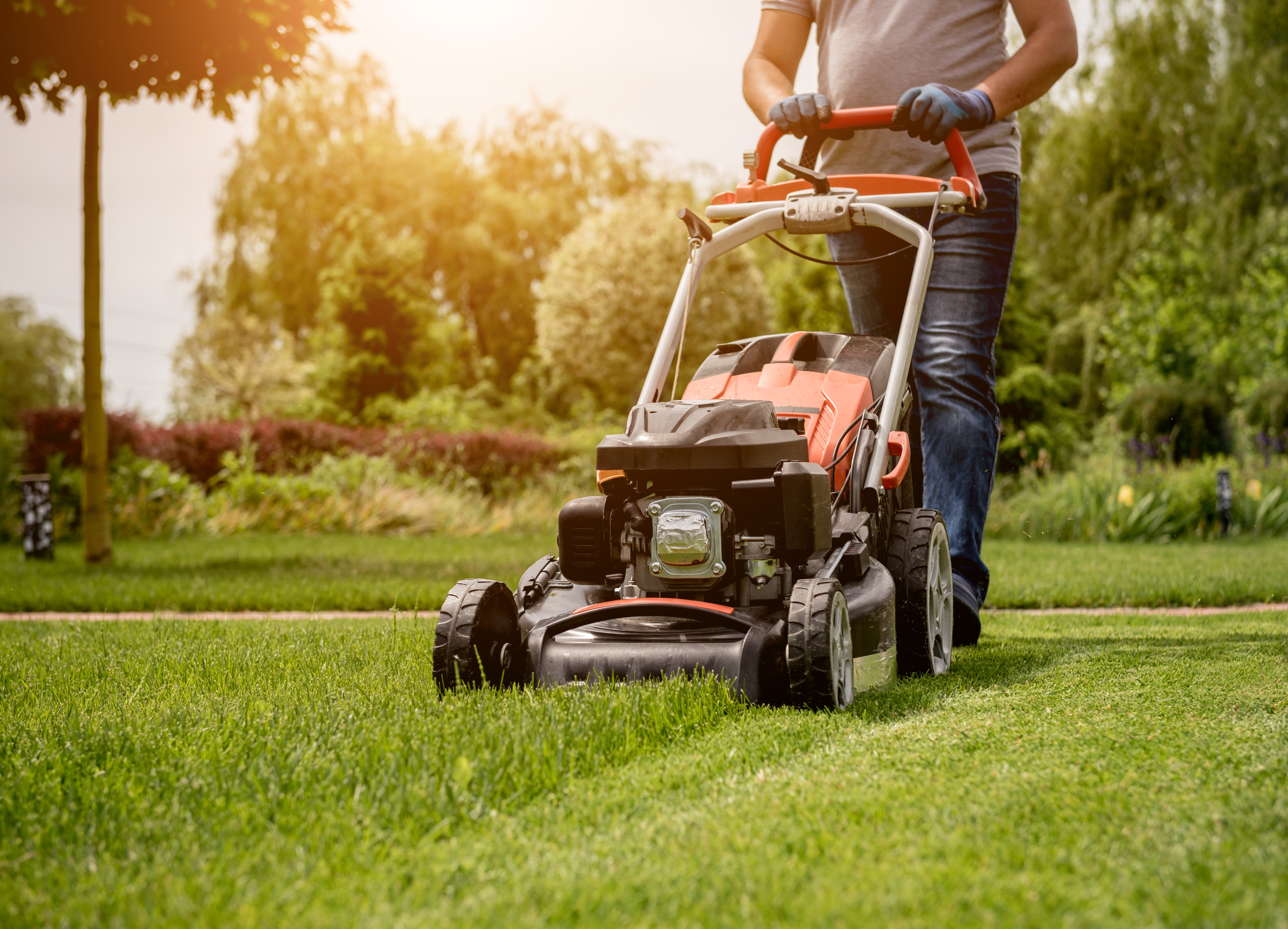 What to wear discount when cutting grass