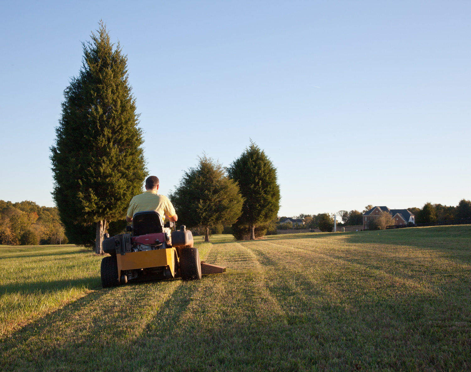 Best way to mow best sale lawn with zero turn