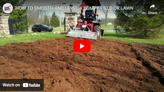 How to Level a Lawn or Field with a Tractor Tractor Ranch Company ...