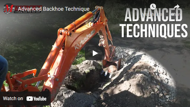 Do You Use This Little-known Backhoe Technique? Tractor Ranch Company ...