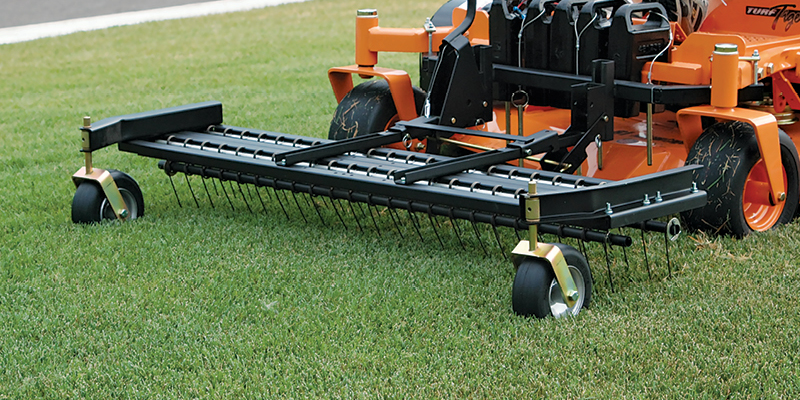 How To Power Rake Dickens Turf Landscape Supply