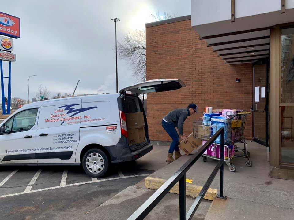 Lake Superior Medical Equipment Donates Supplies to the Salvation Army