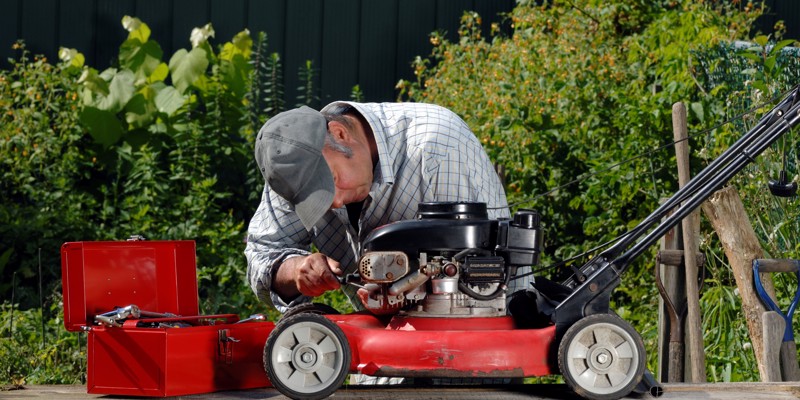 Lawn outlet mowing maintenance