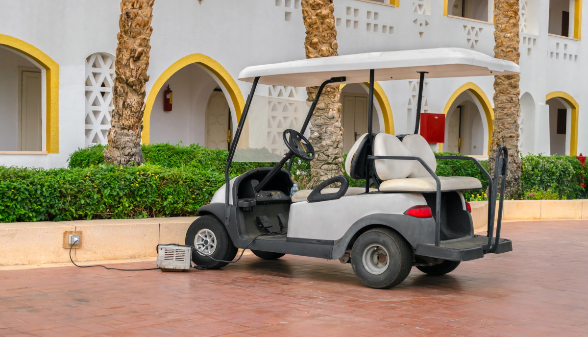 Club car golf cart not deals charging