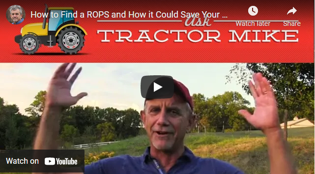 How a Tractor ROPS Can Save Your Life Tractor Ranch Company Phoenix, AZ ...