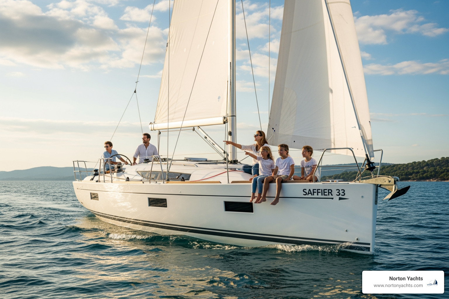 The Saffier SE 33 Life Unmatched Sailing Experience Norton Yacht Sales ...