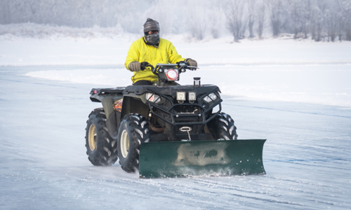 Choose the Right Plow for Your ATV this Winter