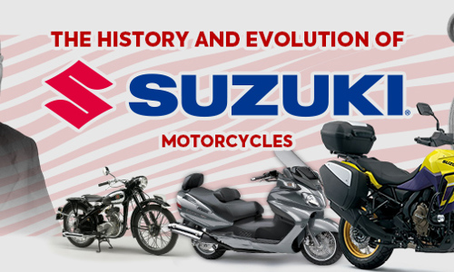 The history and evolution of Suzuki motorcycle