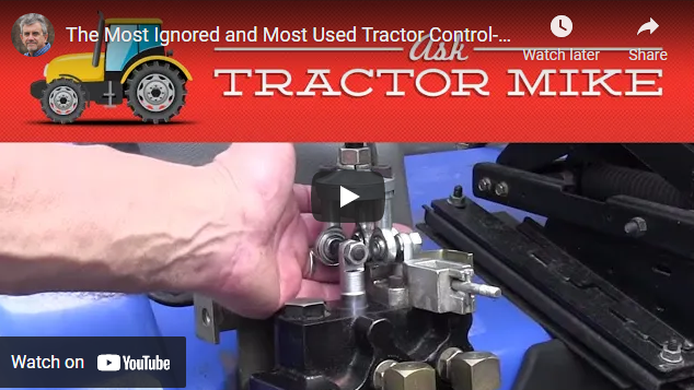 The Most Ignored and Most Used Tractor Control That Most Operators ...