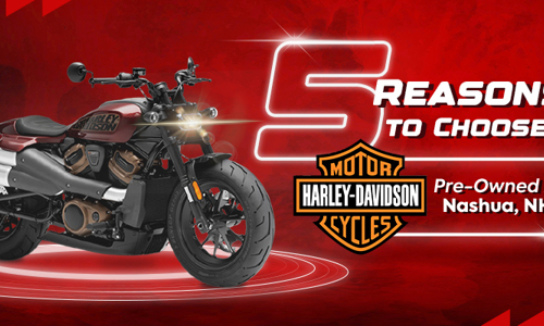 5 Reasons to Choose a Harley-Davidson Pre-Owned in Nashua, NH