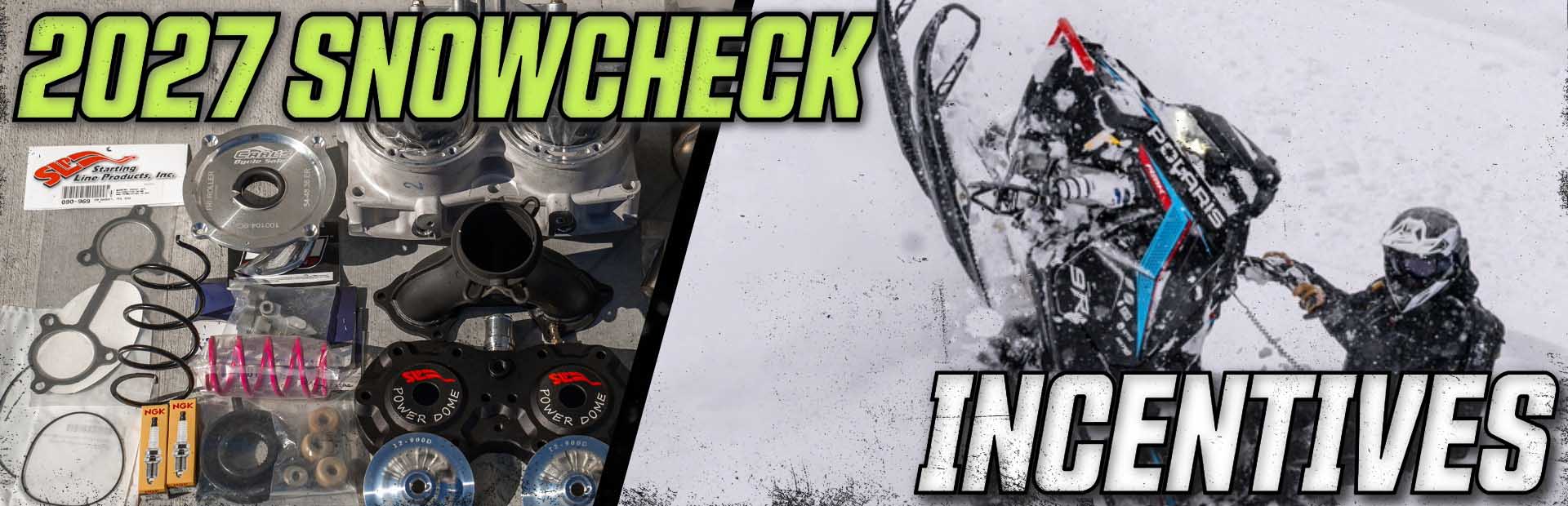 2027 Polaris SnowCheck Exclusive Incentives